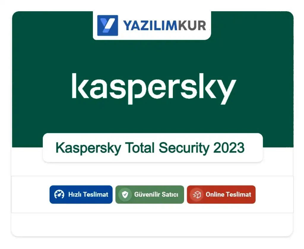 Kaspersky Total Security 2023 Lisans Key Satın Al