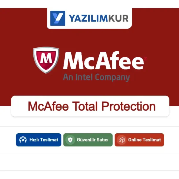 McAfee Total Protection Lisans Satın Al