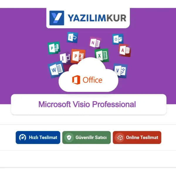 Microsoft Visio Professional Lisans Key Satın Al