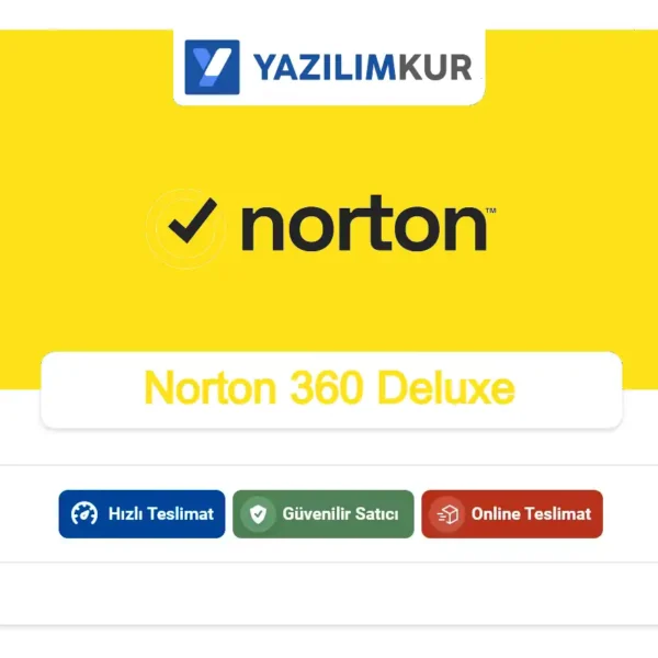 Norton 360 Deluxe Lisans Key Satın Al