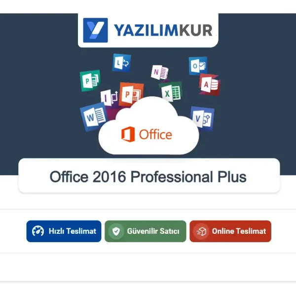 Office 2016 Professional Plus Lisans Key Satın Al
