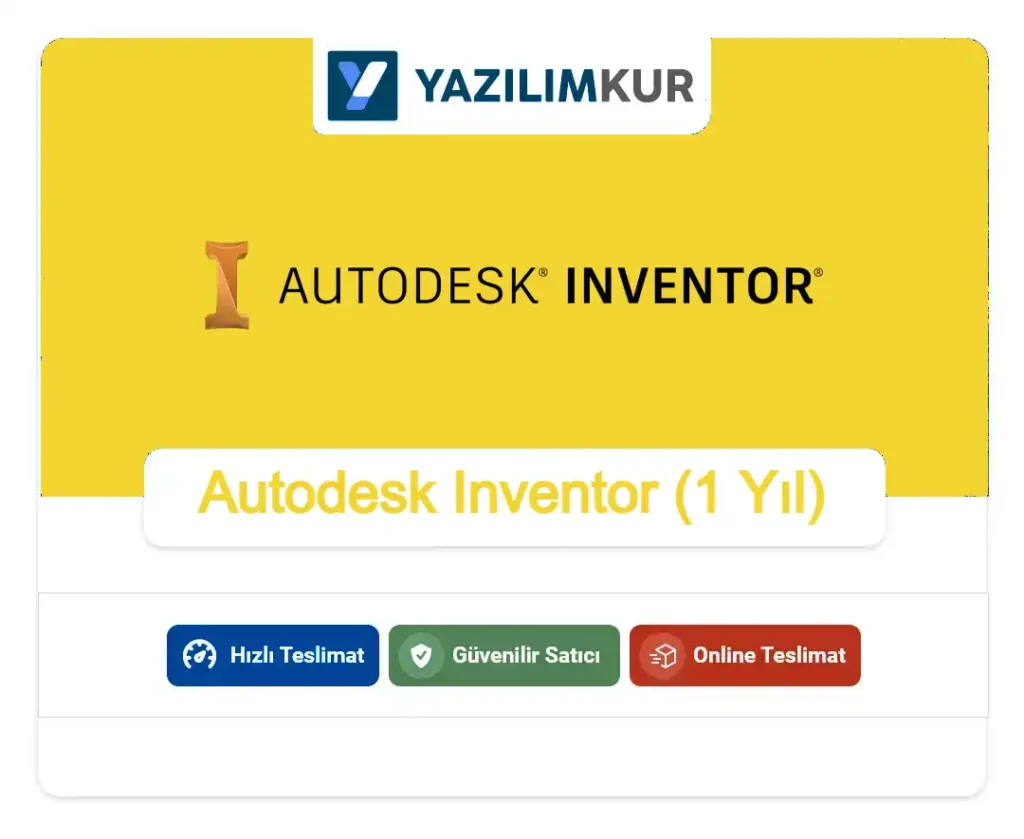 Autodesk Inventor (1 Yıl)