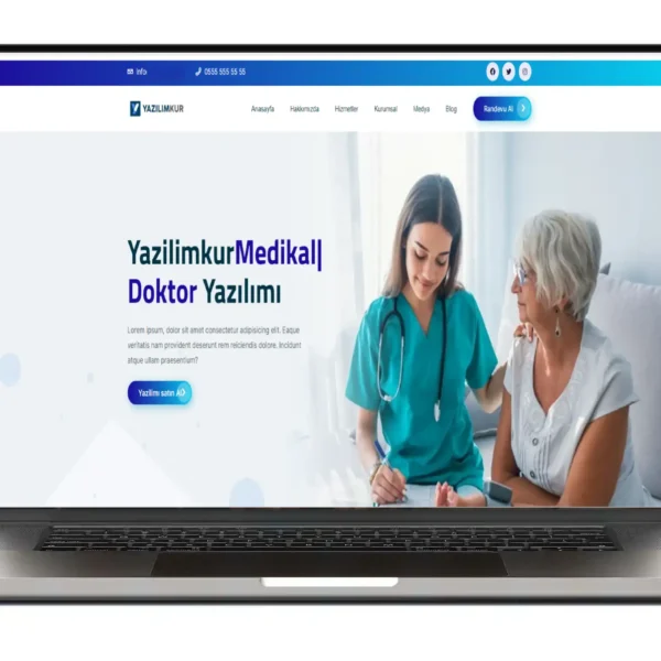 Doktor Klinik Hazır Web Sitesi Satın Al